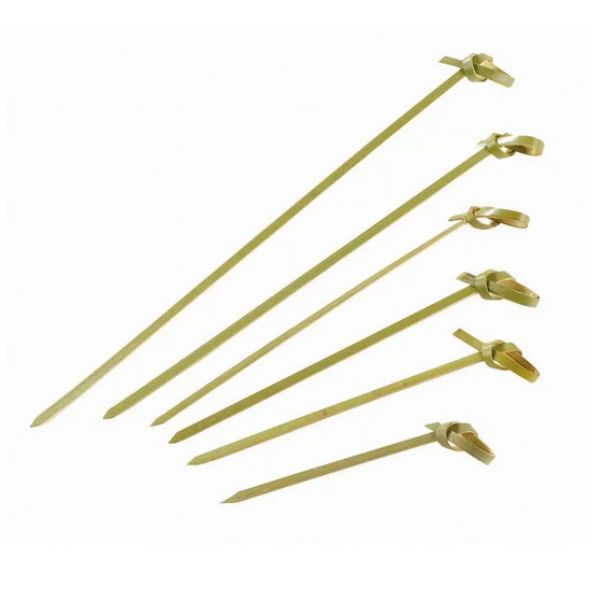 ESPETO LAÇO EM BAMBU 18 cm