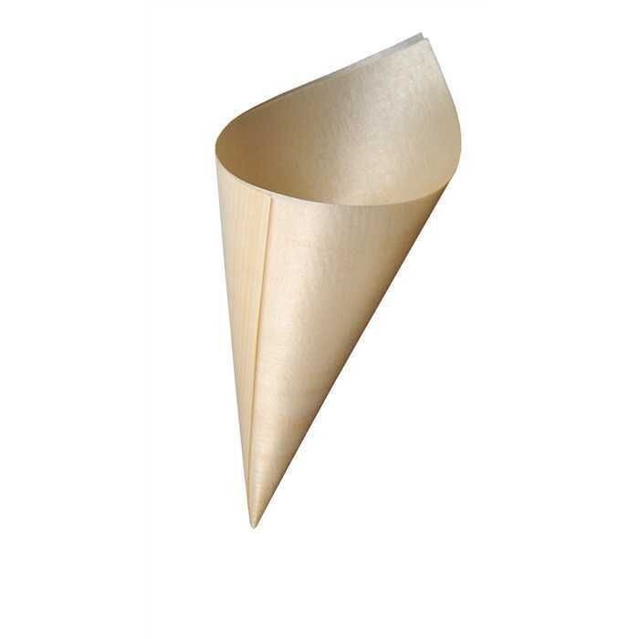 CONES EM FOLHA DE MADEIRA 24 cm