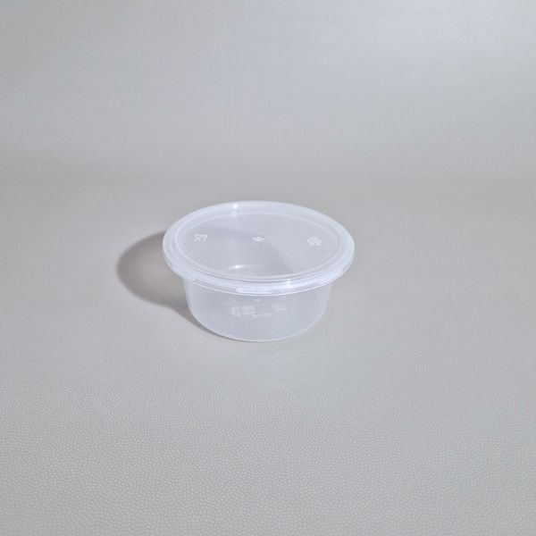 TAÇA COM TAMPA EM PP 180 ml