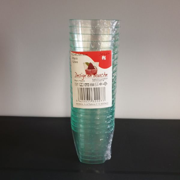 TAÇA QUADRADA 120 ml