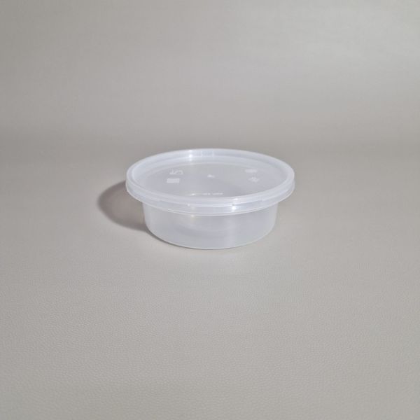 TAÇA EM PP COM TAMPA 250 ML