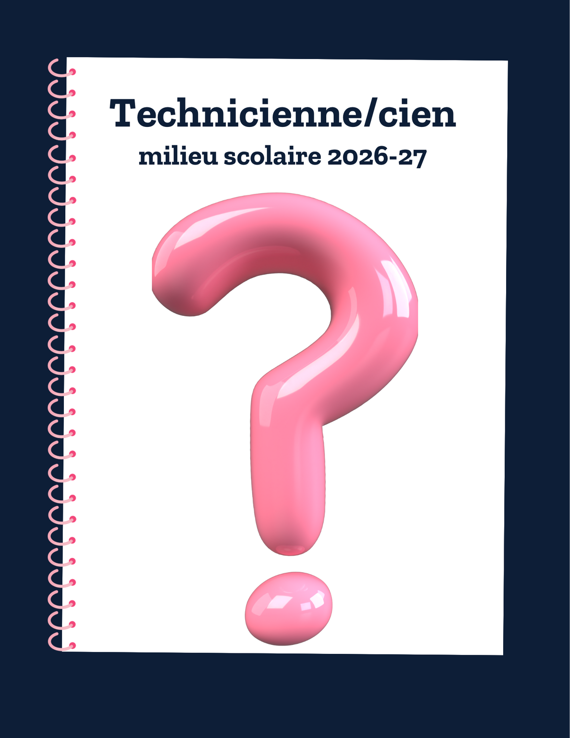 Agenda Complice Technicienne 26-27