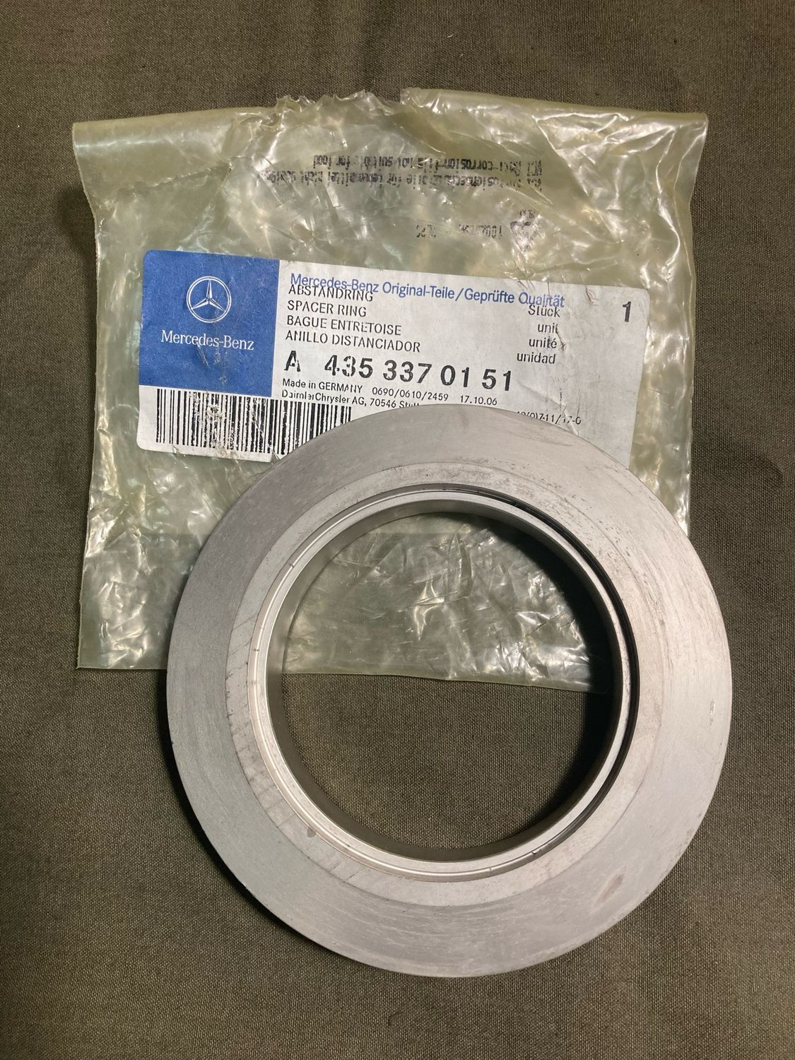 Abstandsring A4353370151 Unimog