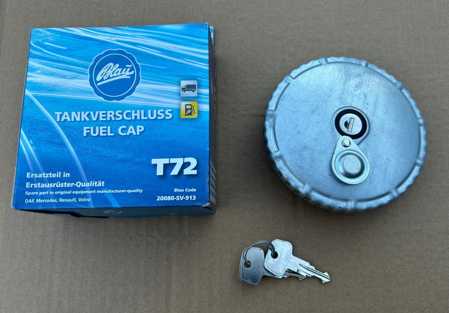 Tankverschluss T72 80 mm ohne Lüftung