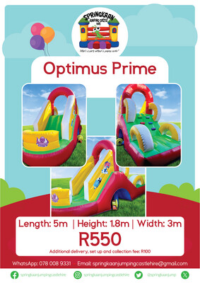 Themed Castles  OPTIMUS PRIME &amp; RONALDO