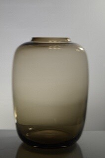 Deco Vase Bulb Brown