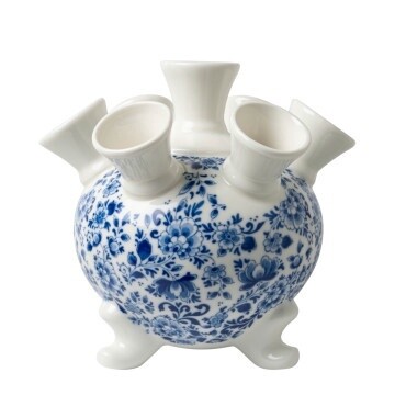 Delftsblauw Tulpenvaas XL op Pootjes