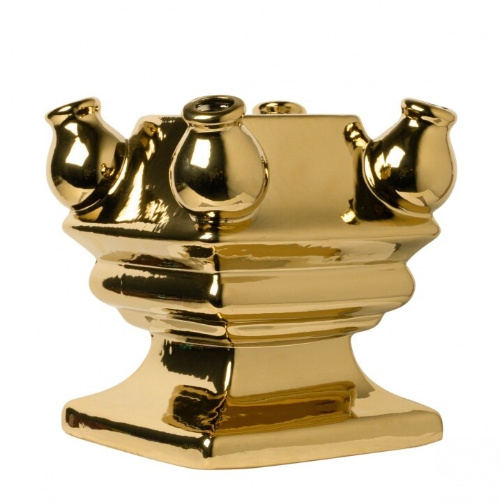 Stapelvaas Goud Bodem