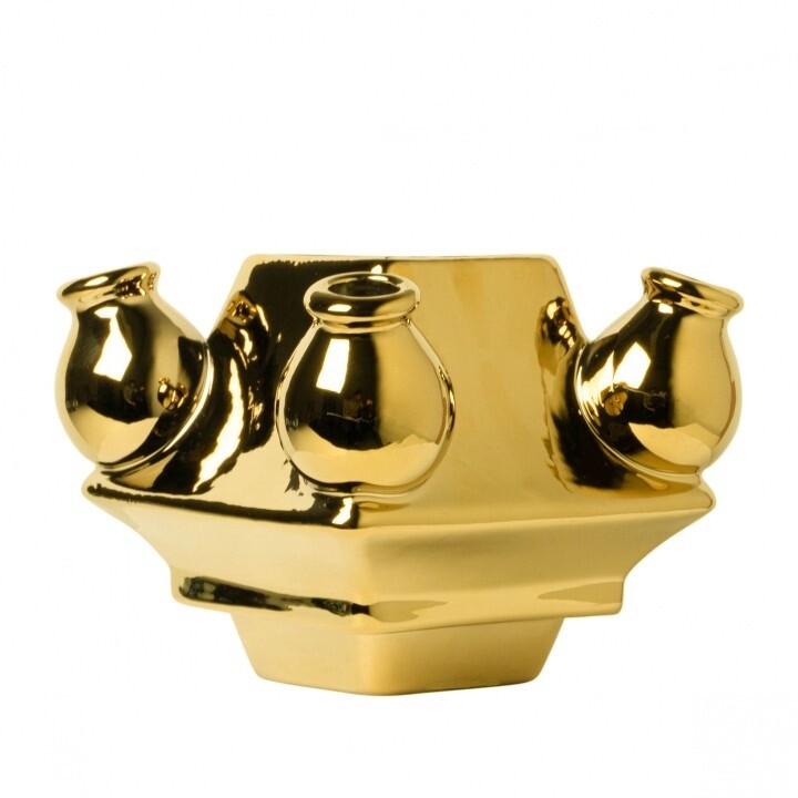 Stapelvaas Goud Midden