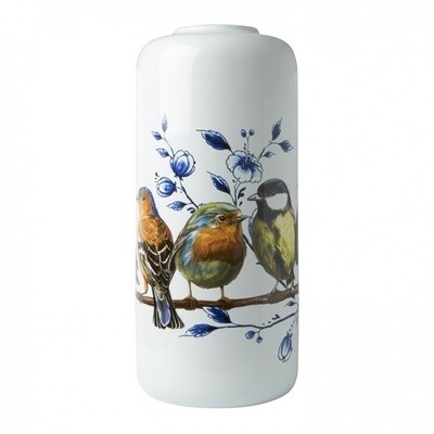 Cilinder vaas Bosvogels