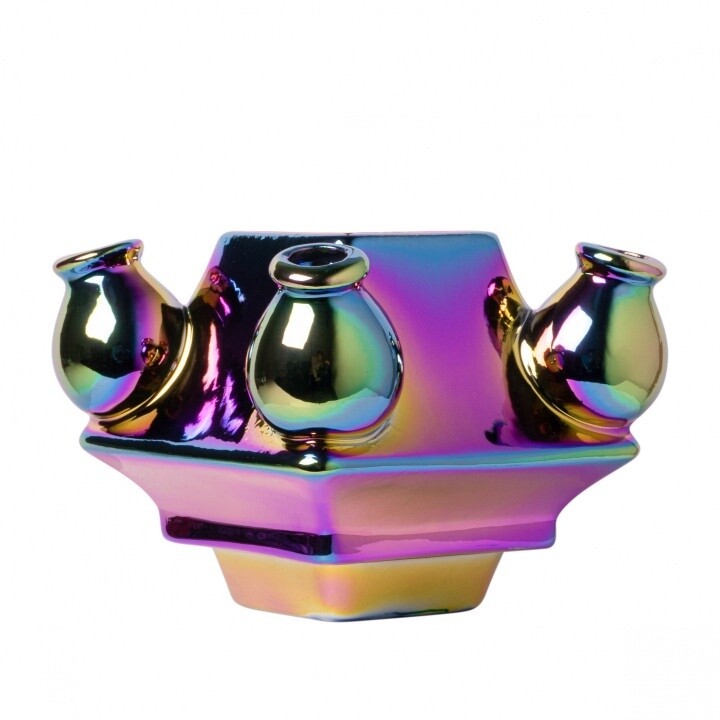 Stapelvaas Regenboog Midden