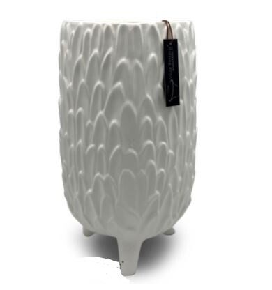 Vase Vivat White L