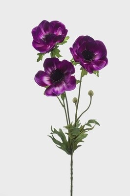 Anemone Spray Paars
