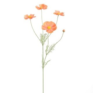 Kunstbloem Cosmos Perzik