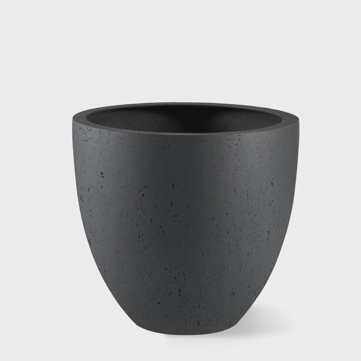 Grigio Egg Pot 40 - Anthracite