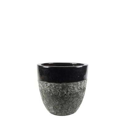 Lava Vase Black 24 x 30