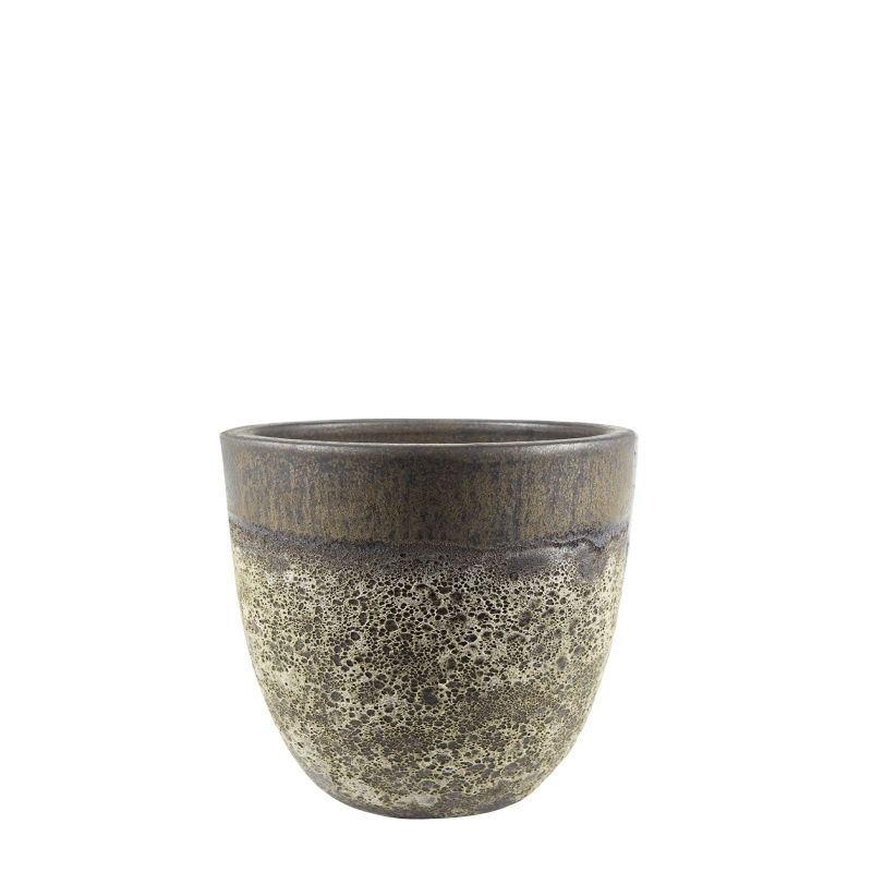 Lava Vase Bronze 34 x 30