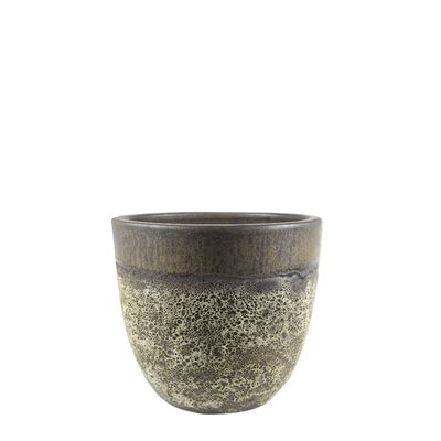Lava Vase Bronze 34 x 30