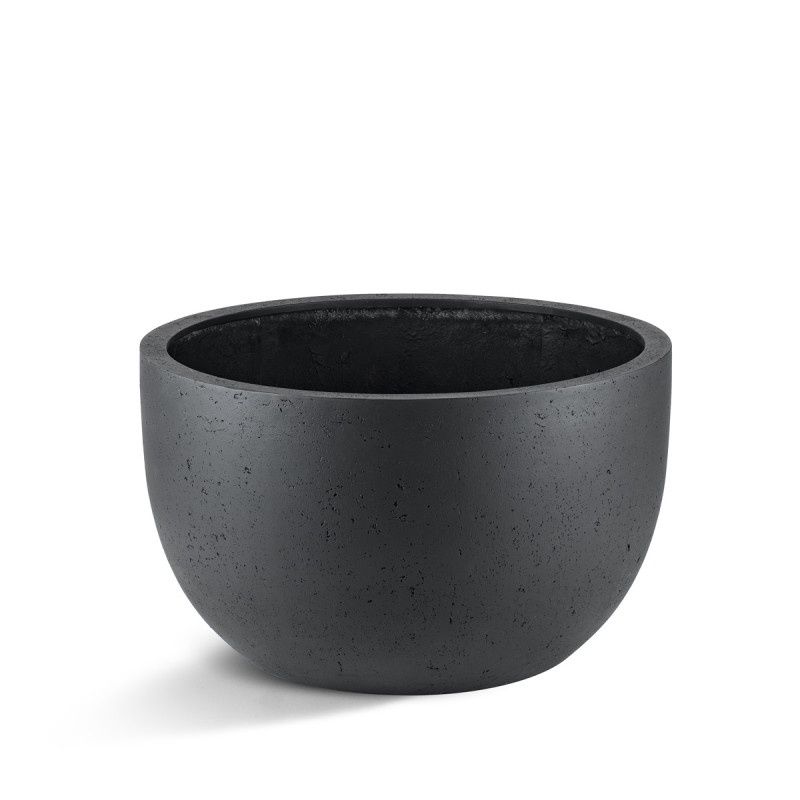 Grigio New Egg Pot Low Anthracite