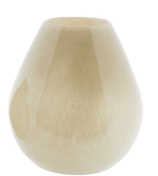Dutz Vase Druba Beige, Size: S - 24x24 cm (DxH)