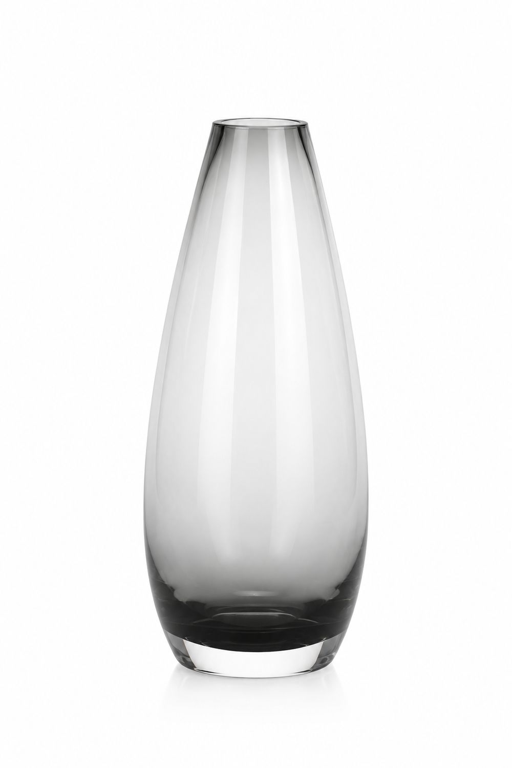 Teardrop Vase Small Smoke
