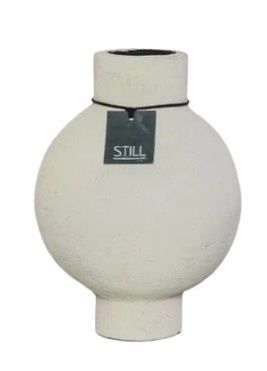 Bol Vase Oval Beige