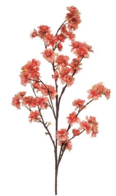 Cherry Blossom Spray Coral 120 cm