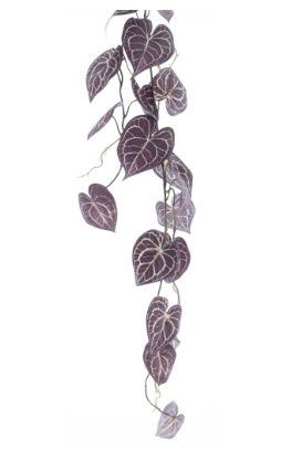 Anthurium leaf garland red