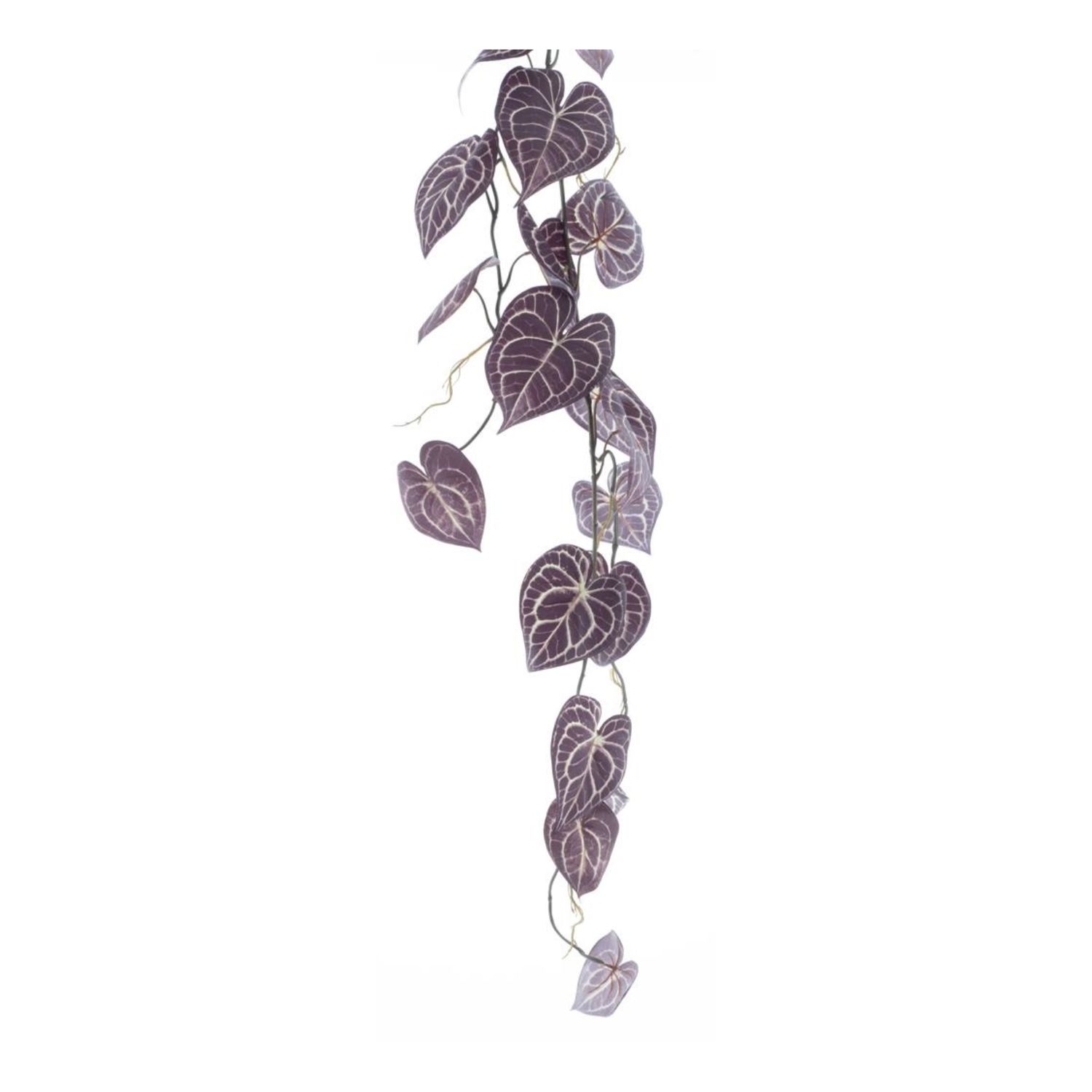 Anthurium leaf garland red
