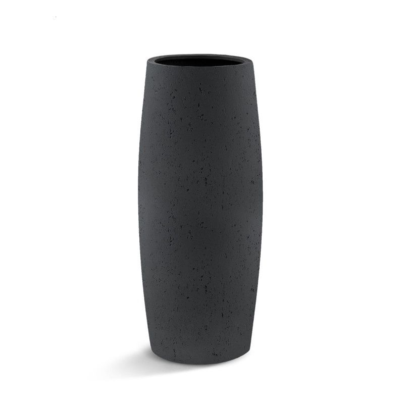 Grigio Modern Vase Anthracite, Size: 30x70 cm (diameter x hoogte)