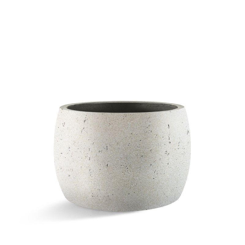 Grigio Modern Bowl Antique White, Size: 50x31 cm (diameter x hoogte)