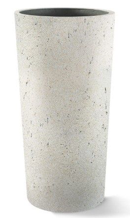 Grigio Vase Antique White, Size: 36x68 cm (diameter x hoogte)