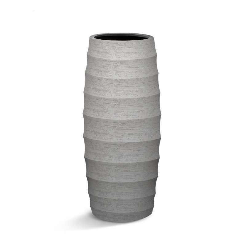 Bordo Modern Vase Clay, Size: 30x70 cm (diameter x hoogte)