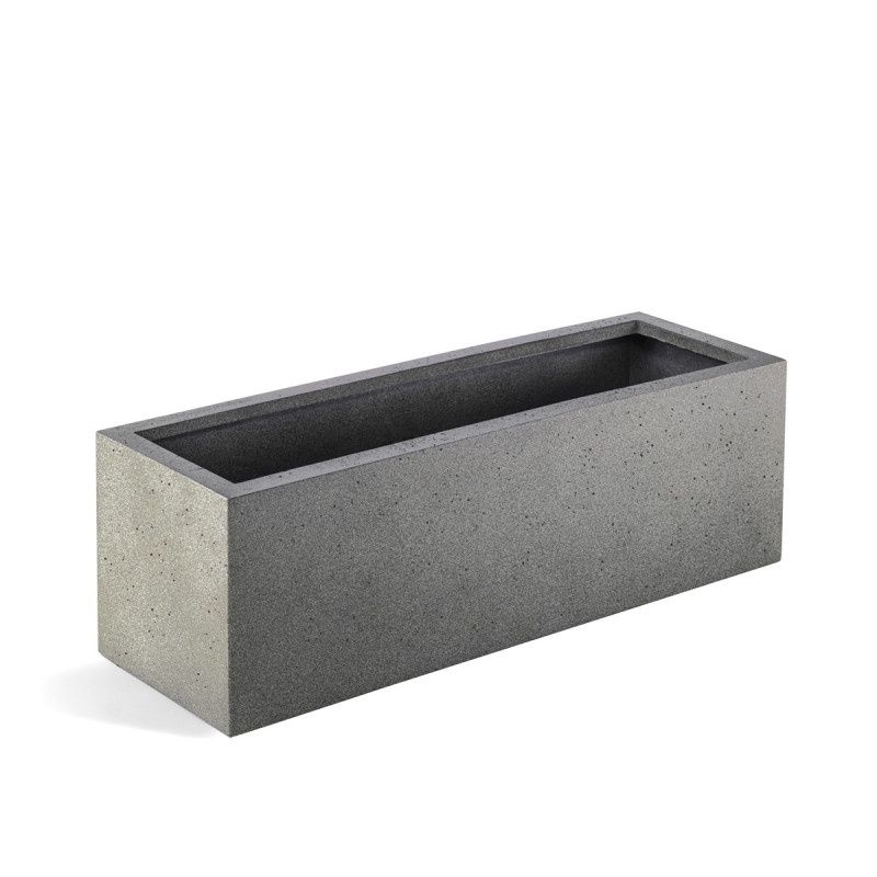 Grigio Small Box Natural Concrete, Size: 60x15x15 cm (lengte x diepte x hoogte)