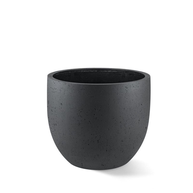 Grigio New Egg Pot Anthracite, Size: 36x31