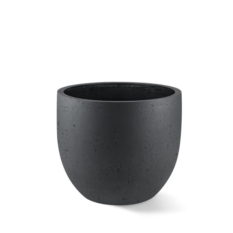 Grigio New Egg Pot Anthracite, Size: 36x31 cm (diameter x hoogte)