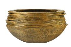 Pot Roza Ovaal Goud, Size: M - (L50 B20 H25)