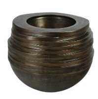 Bowl Roza Koper, Size: S - 47x36 cm (DxH)