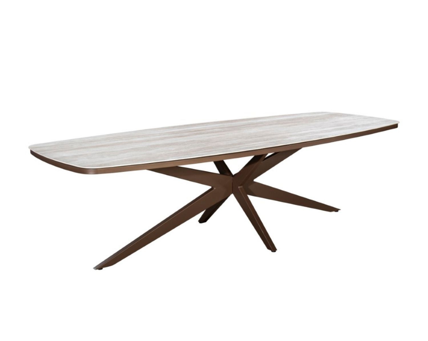 Calma dining table, Colour: Brons