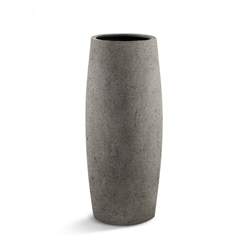 Grigio Modern Vase Natural Concrete, Size: 30x70 cm (diameter x hoogte)