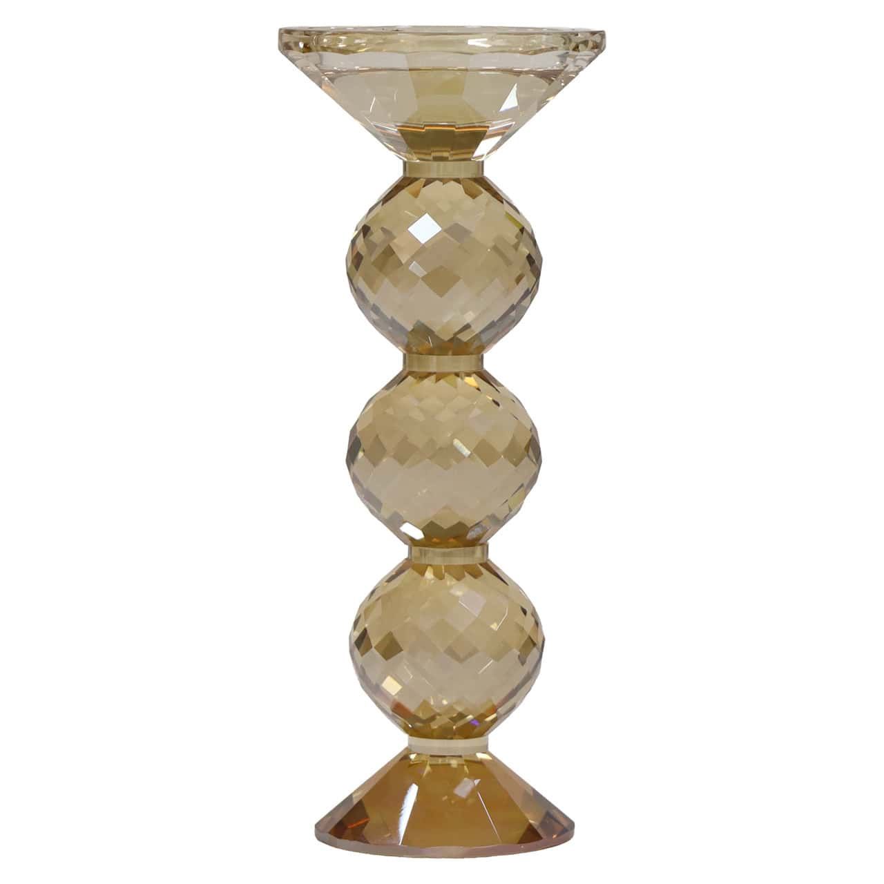 Candle holder Channah Champagne, Size: S - 10x24,5 (BxH)