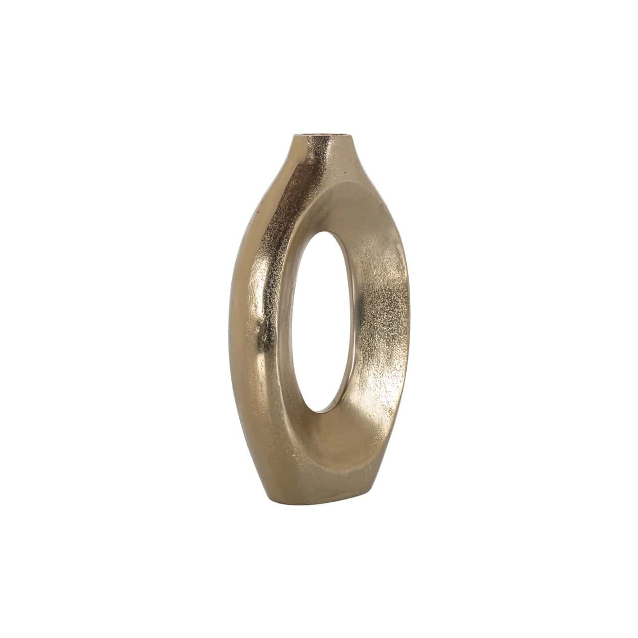 Vase Alma brushed gold, Size: S - 5x14,5x31 (LXBXH)