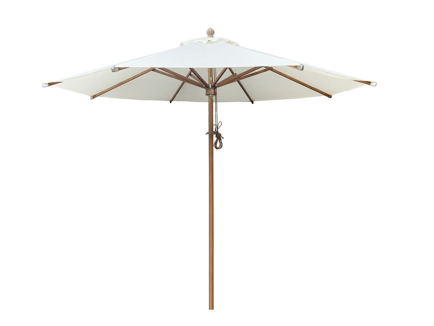 Parasol Elena Rond, Kleur:: Ecru, Size: 300x300 cm