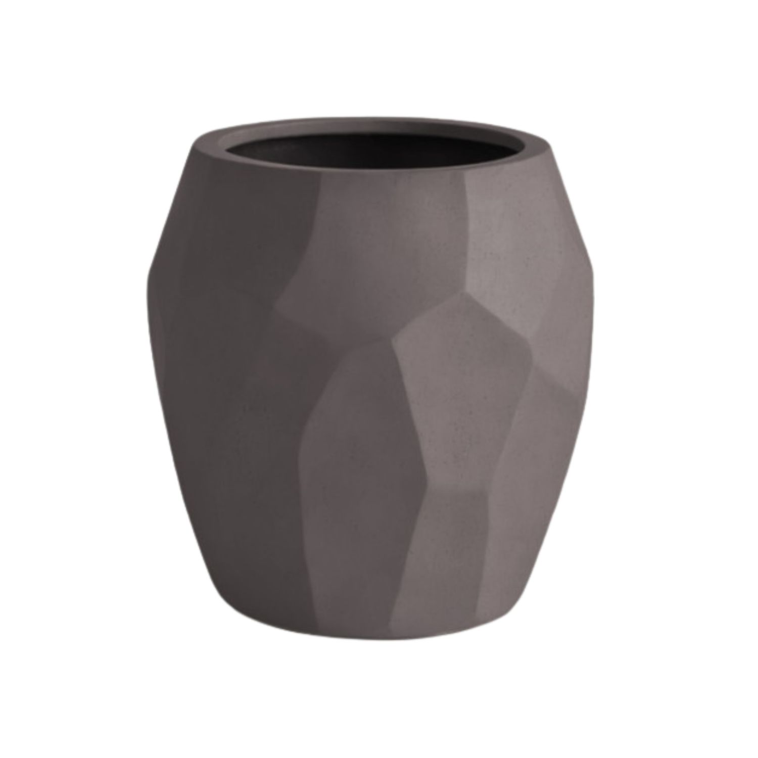 Liscio Facet Pot Ash Brown