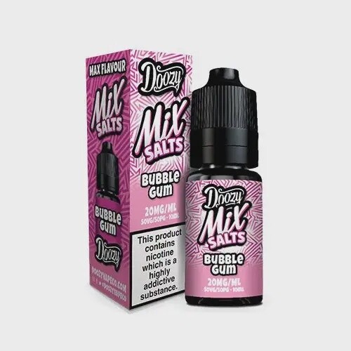 Doozy Mix Salts, flavour: bubblegum, MG: 10mg