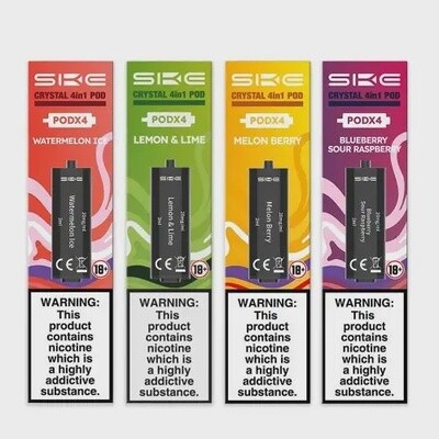 Crystal 2400 4 in 1 Prefilled Pods - 4PK