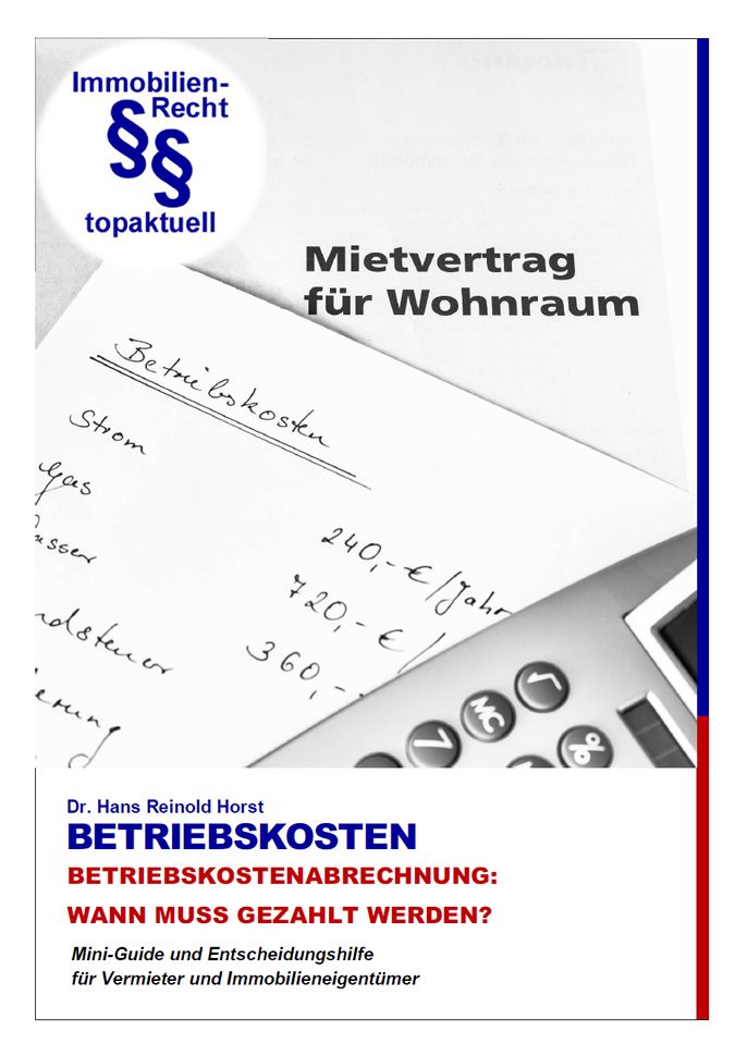 Betriebskostenabrechnung – wann ist die Nachzahlung fällig?