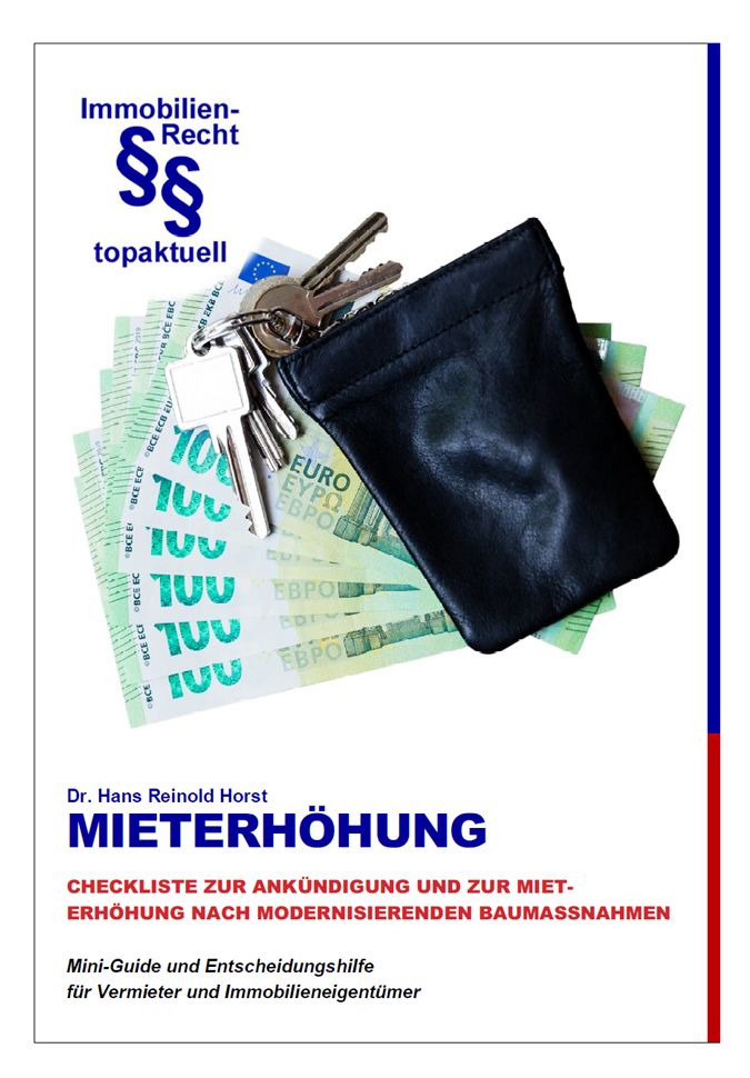 Modernisierungsmieterhöhung – Checkliste für Ankündigung und Mieterhöhung
