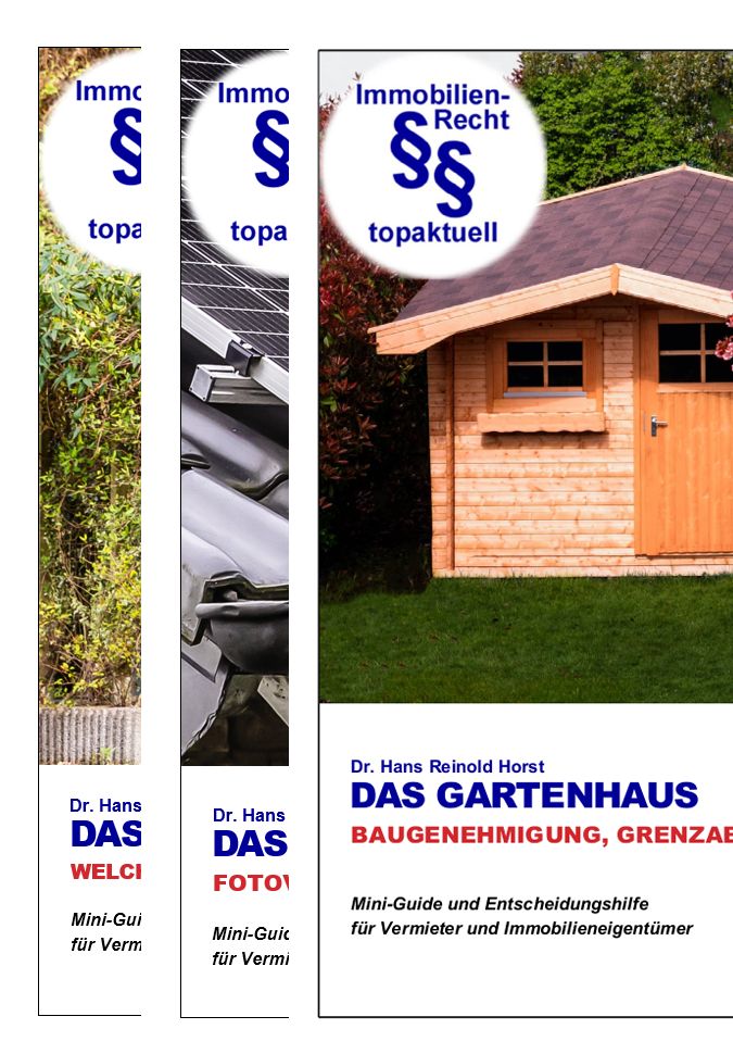 Gartenhaus sicher planen – 3 Guides zu Baugenehmigung, Photovoltaik &amp; Entwässerung