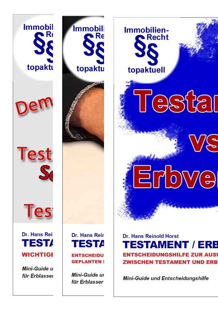 Testament richtig vorbereiten – 3 Entscheidungshilfen zu Erbfolge &amp; Erbvertrag